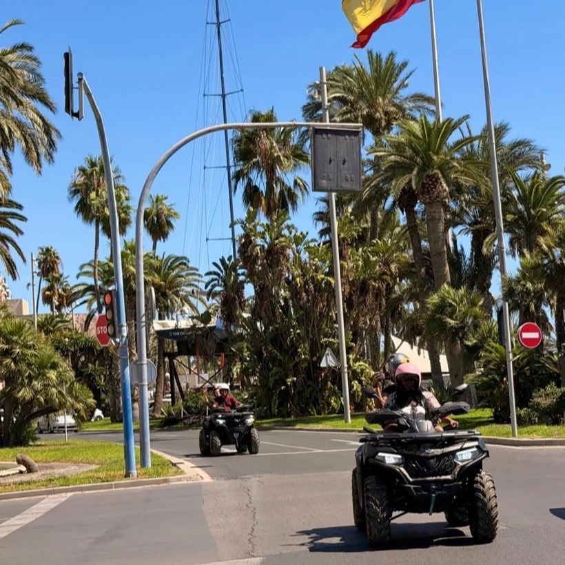 Alicante centro en quad