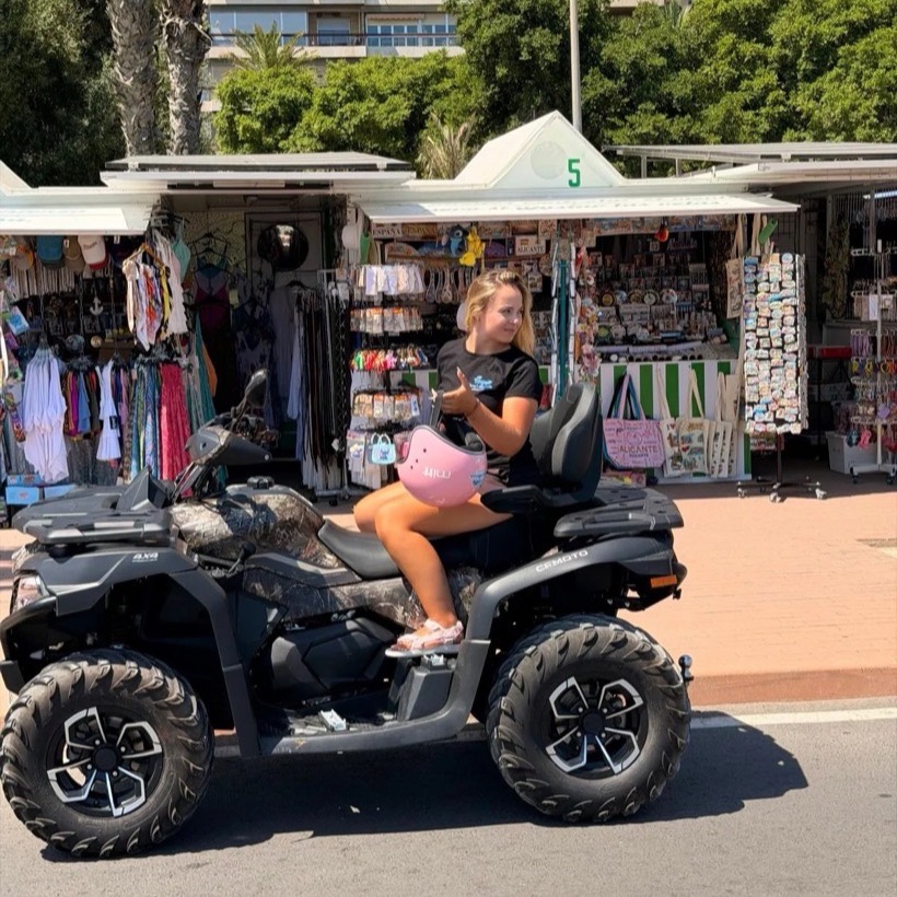 Alicante centro en quad