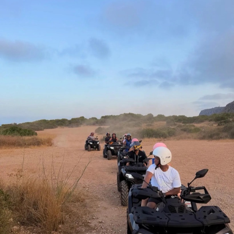 Santa Pola en quad