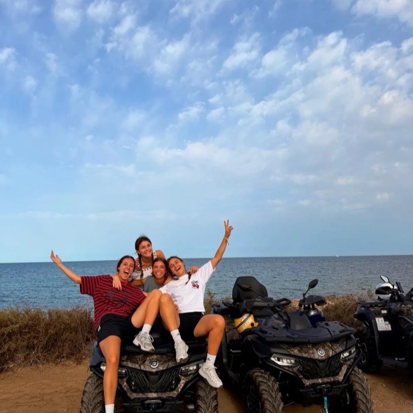 Santa Pola en quad