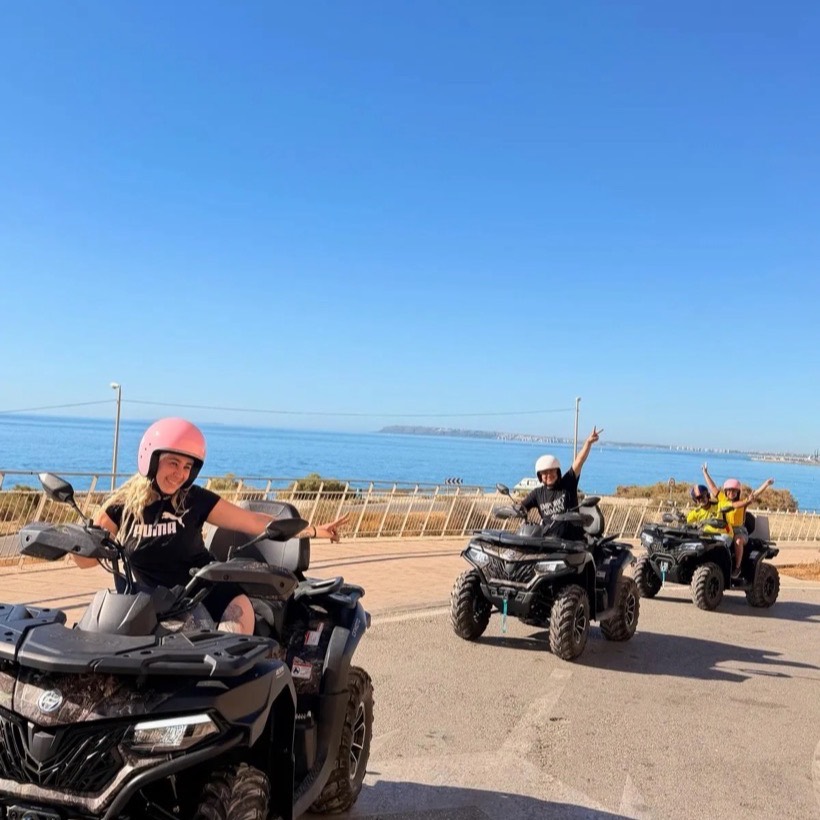 Alicante centro en quad