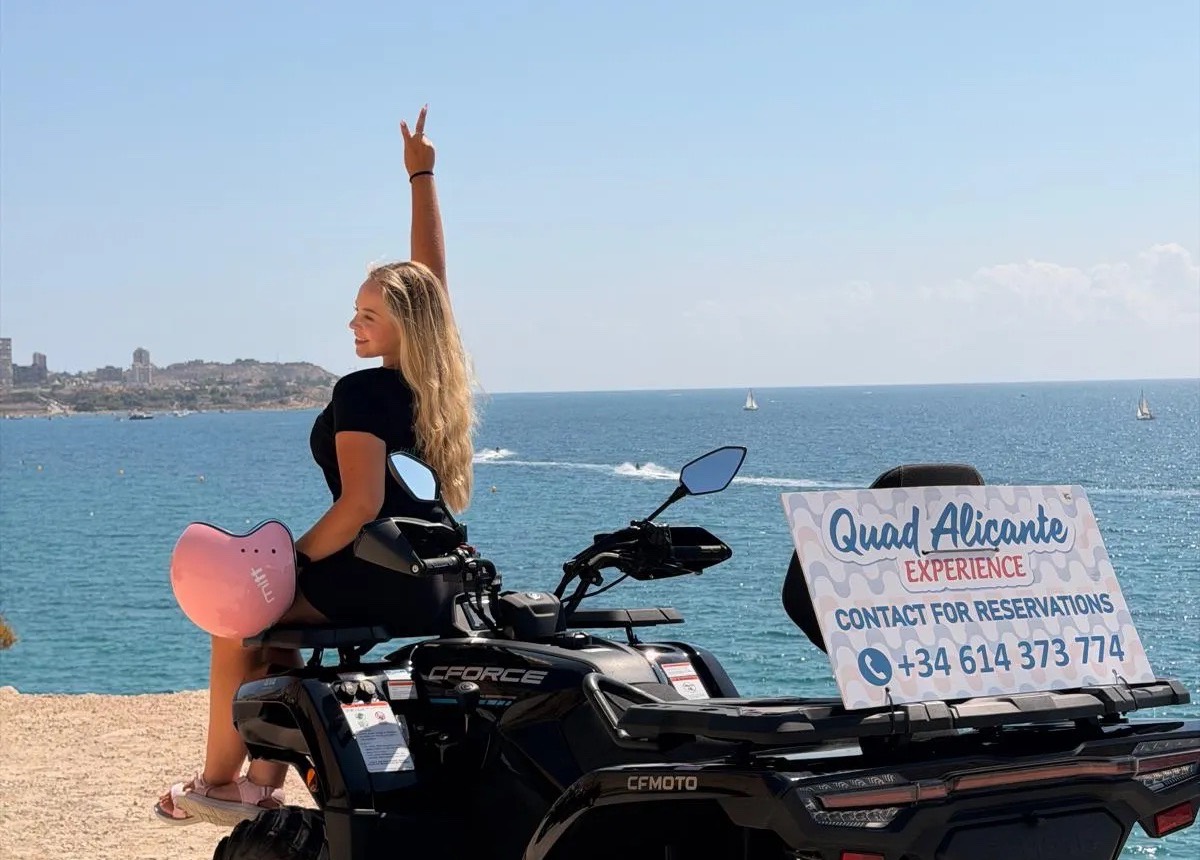 Quad frente al mar en Alicante
